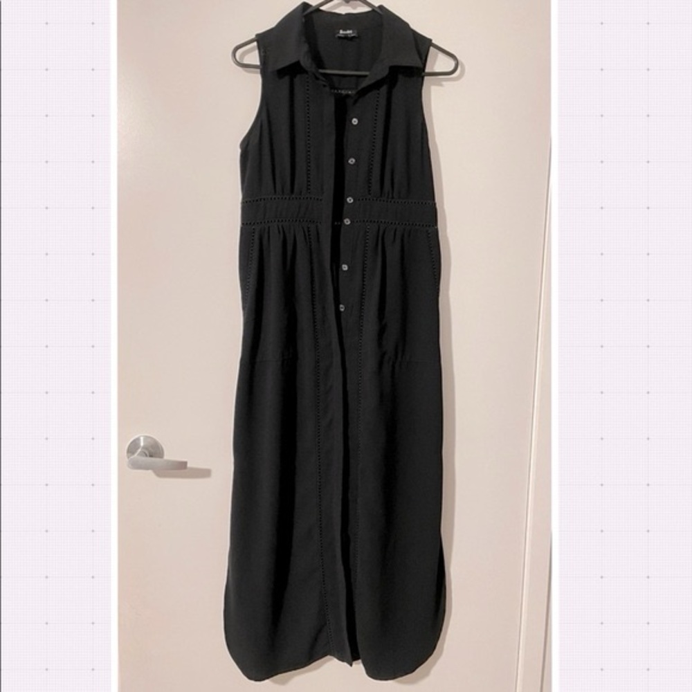 Bardot Front Buttons Through Dress